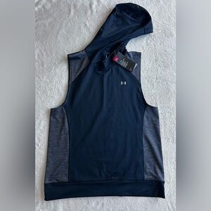 Under Armour Black & Gray Women's Hooded Tank Top
